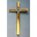  Cross | Wall | 7 Sizes | Bronze Or Brass | IHS Accent 