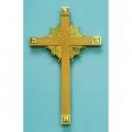  Cross | Wall | 7 Sizes | Bronze Or Brass Accent | Radiating Light Accent 