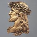  Jesus Christ Plaque | 5-1/2” x 8-1/2” | Bronze | Crown Of Thorns 