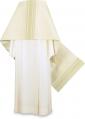  Beige Humeral Veil - Lined - Brugia Fabric 