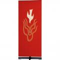  Red Ambo/Lectern Cover - Holy Spirit Motif - Omega Fabric 