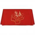  Red Full Laudian Frontal - Holy Spirit Motif - Omega Fabric 