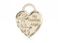  Guardian Angel/Heart Neck Medal/Pendant Only 