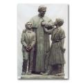  St. John/Don Bosco w/Children Statue - Bronze Metal (Custom) 