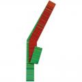  Red/Green - Reversible Deacon Stole - Melchior Fabric 