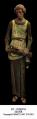  St. Joseph the Worker Statue - 3/4 Relief in Chestnut Wood, 48" - 72"H 