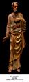  St. Joseph the Worker Statue - 3/4 Relief in Chestnut Wood, 30" - 60"H 