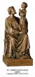  St. Joseph w/Child Jesus Statue in Fiberglass, 48"H 