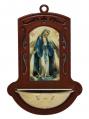  Our Lady of Grace Holy Water Font, 5" 