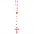  Rose Plastic Rosary (100pc) 