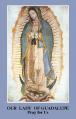  "Prayer to Our Lady of Guadalupe" Prayer/Holy Card (Paper/100) 