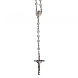  Mother of Pearl Rosary - 15\" 