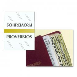  Spanish Bible Indexing Tabs: 7\" to 12\" (2 pc) 