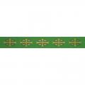  Green Interchangeable Superfrontal - Eucharist Motif - Omega Fabric 