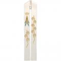  White Overlay Stole - Marian Motif - Cantate Fabric 