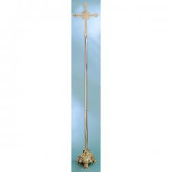 Processional Cross | 96\" | Bronze Or Brass | Ornate Cross 