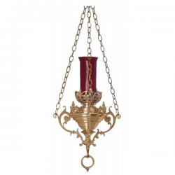  Sanctuary Lamp | Hanging | 64\" | Brass Or Bronze 