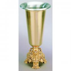 Altar Vase | 15\" | Bronze Or Brass | Footed Base 