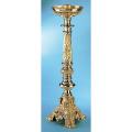 Altar Candlestick | 10 Sizes | Brass Or Bronze | Ornate Design 