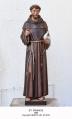  St. Francis of Assisi Statue in Fiberglass, 48"H 