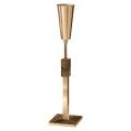  Standing Altar Vase | 12" | Bronze Or Brass | Adjustable | Modern Base 