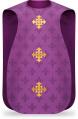  Purple Roman Fiddleback Chasuble - Adornes Fabric 
