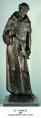  St. Francis of Assisi Statue in Linden Wood, 60" & 72"H 