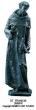  St. Francis of Assisi Statue in Fiberglass, 24" - 72"H 