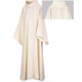  Beige Adult/Altar Server Ecumate Alb - Vaticano Fabric - 12 Sizes 