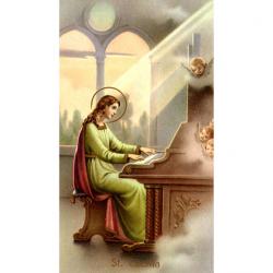  \"St. Cecelia\" Prayer/Holy Card (Paper/100) 