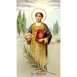  \"St. Stephen\" Prayer/Holy Card (Paper/100) 