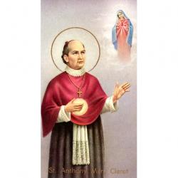  \"St. Anthony Mary Claret\" Prayer/Holy Card (Paper/100) 