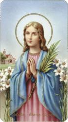  \"St. Maria Goretti\" Prayer/Holy Card (Paper/100) 