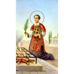  \"St. Lawrence\" Prayer/Holy Card (Paper/100) 
