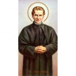  \"St. John Bosco\" Prayer/Holy Card (Paper/100) 