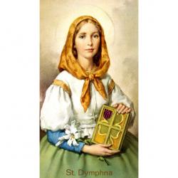  \"St. Dymphna\" Prayer/Holy Card (Paper/100) 