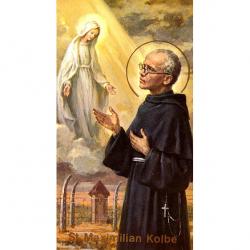  \"St. Maximillian Kolbe\" Prayer/Holy Card (Paper/100) 
