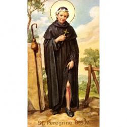  \"St. Peregrine\" Prayer/Holy Card (Paper/100) 