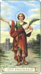  \"St. Pancracio\" Prayer/Holy Card (Paper/100) 