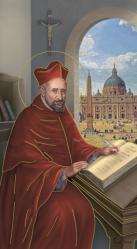  \"St. Robert Bellarmine\" Prayer/Holy Card (Paper/100) 