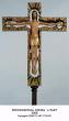  Risen Christ Standing Floor Processional Cross/Crucifix in Fiberglass 