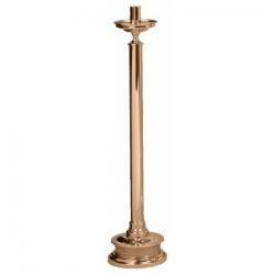  Paschal Candlestick | 48\" | Brass Or Bronze | Round Column & Base 