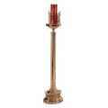  Floor Sanctuary Lamp | 51" | Bronze Or Brass | Round Column & Base 