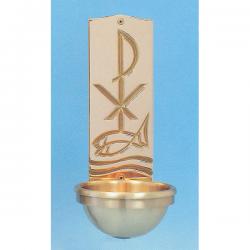  Bronze Holy Water Font: 4065 Style - 3\" Bowl 