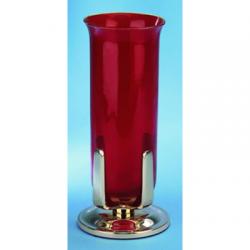 Altar Sanctuary Lamp | Brass Or Bronze | Round Base 