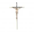  10" CRUCIFIX WITH MUSEUM GOLD CORPUS 