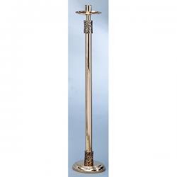  Paschal Candlestick | 48” | Brass Or Bronze | Round Column & Base 