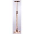  Processional Candlestick | 44” | Bronze Or Brass | Round Base 