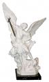  St. Michael the Archangel Statue in Alabaster, 9.5" 