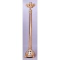  Paschal Candlestick | 44" | Brass Or Bronze | Round Column & Base 